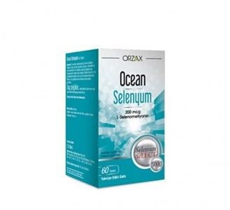 Orzax Ocean Selenium 200 mcg 60 Tablets
