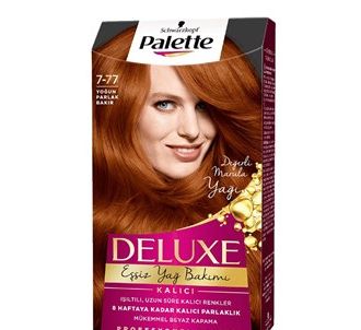 Palette Deluxe 7-77 Интенсивный ярко-медный цвет волос