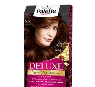 Палитра Делюкс 5-68 Каштановый цвет волос