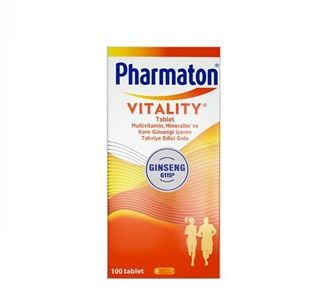 Pharmaton Vitality 100 таблеток