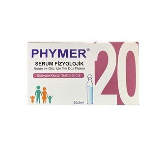 Phymer Сыворотка физиологическая для носа и глаз 20 x 5 мл