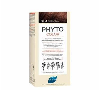 Phyto Phytocolor Травяная краска для волос 6.34 - Темно-русый медный