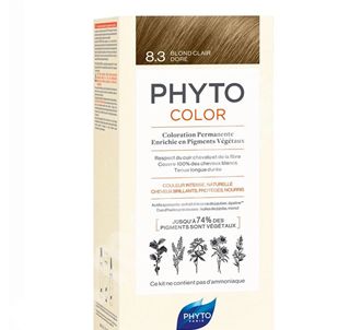 Phyto Phytocolor Травяная краска для волос 8.3 Желтый цвет Новая формула