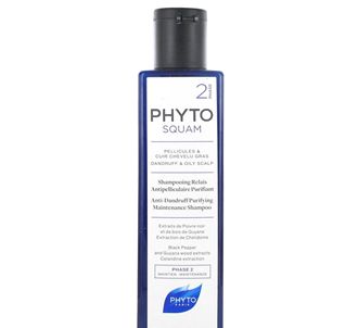 Phyto Phytosquam Шампунь против перхоти для жирной кожи головы очищающий 250 мл