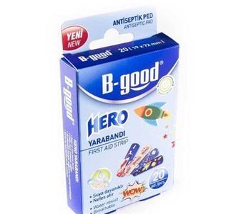 Пластырь B-Good Hero 20 шт.