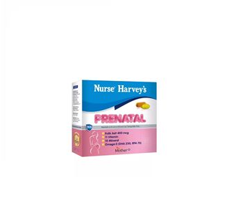 Пренатальные витамины для взрослых медсестры Харви 30 таблеток