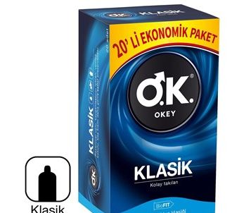 Презервативы Okey Classic в экономичной упаковке из 20 штук