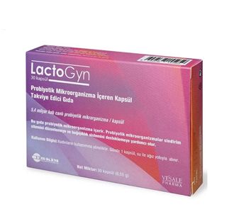 Пробиотик Erkim Lactogyn 30 капсул