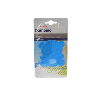 Прорезыватель для воды Bambino Bear фигурный синий