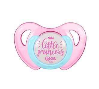 Пустышка Wee Baby Patterned Butterfly Palate Pacifier Pink No:3 174