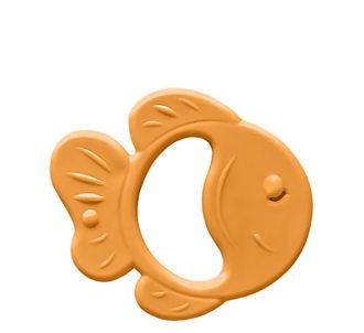 Резиновый мягкий прорезыватель Bambino Оранжевая рыбка
