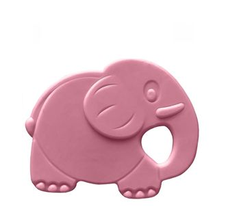 Резиновый мягкий прорезыватель Bambino Розовый слоненок