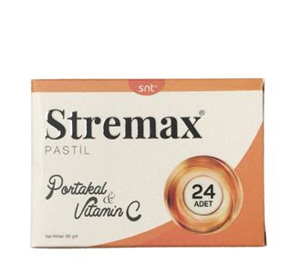 Santasya Stremax Пастилки Апельсин и витамин С 24 пастилки