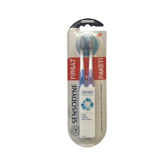 Sensodyne Versatile Protection Toothbrush 2-pack Opportunity Package Medium