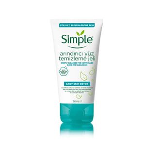 Simple Daily Skin Detox Purifying Facial Cleansing Gel 150 мл