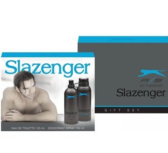 Slazenger AS Active Sport Perfume 125 мл + Slazenger AS Active Sport Deodorant 150 мл (SLZ10003)