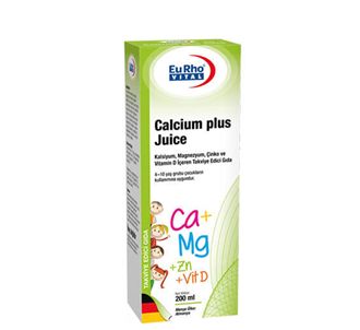 Сок Eurho Vital Calcium Plus 200 мл