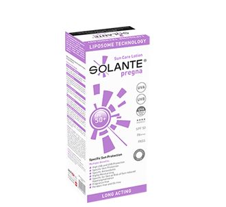 Solante Pregna Spf 50+ 150 мл Специальный солнцезащитный крем для периода беременности