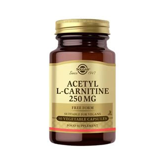 Солгар Ацетил L-Карнитин 250 мг 30 капсул