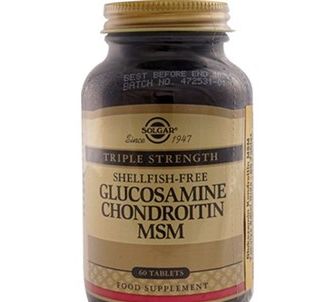 Solgar Glucosamine Chondroitin Msm 60 Tablets