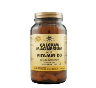 Солгар Кальций магний с витамином D3 150 таблеток