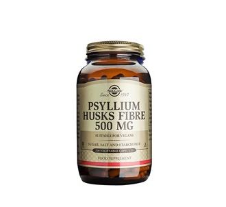 Solgar Psyllium Husks Fibre 500 mg 200 Capsules