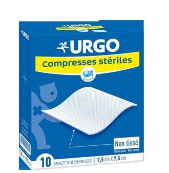 Стерильный компресс Урго 7,5X7,5 10 штук (URG10007)