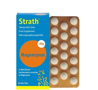 Strath Магнийсодержащие дополнительные пищевые таблетки 40 шт.