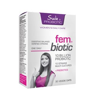 Suda Fem Biotic Женские пробиотики для ежедневного ухода 30 капсул