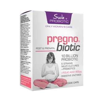 Suda Probiotic Pregno Biotic Дополнительное питание 30 таблеток
