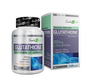 Suda Vitamins Glutathione 250G 48 капсул