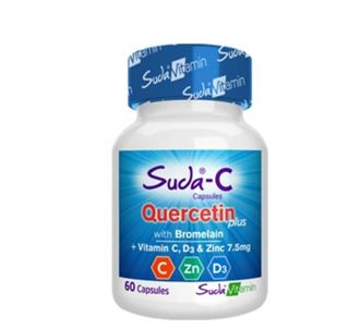 Suda-C Кверцетин Дополнительное питание 60 капсул