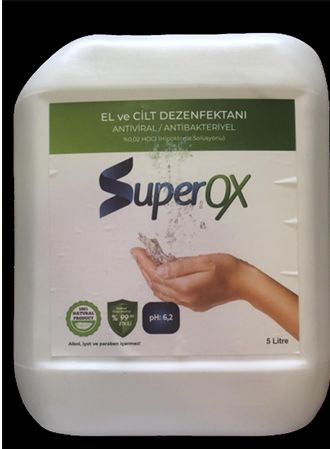 SuperOx Бесспиртовой дезинфицирующий спрей для кожи рук 5 л