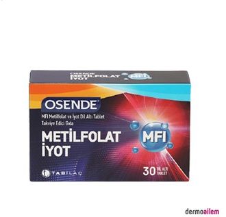 Tab Pharmaceuticals Osende Mfi Метилфолат + йодсодержащий 30 сублингвально