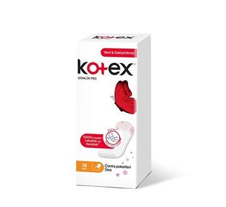 Тонкие ежедневные прокладки Kotex 18 шт.