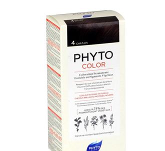 Травяная краска для волос Phyto Phytocolor - 4 каштана