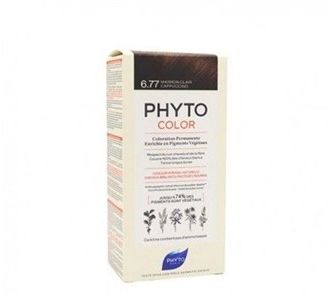 Травяная краска для волос Phyto Phytocolor - 6.77 Кофе капучино