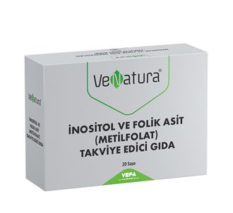 Venatura Инозитол и фолиевая кислота (метилфолат) 20 пакетиков