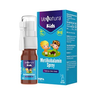 Venatura Kids B12 Метилкобаламин 5 мл 60 слоеных спреев