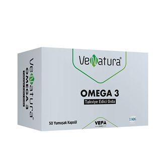 VeNatura Омега 3 Дополнительное питание 50 мягких капсул