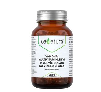 Venatura VM+DHA, мультивитамины и мультиминералы 60 мягких капсул