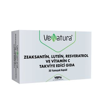 Венатура Зеаксантин Лютеин Ресвератрол Витамин С 30 капсул