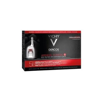 Vichy Aminexil Clinical 5 Serum (Men) 6 ml Ampoule - Выпадение волос (VHY10032)