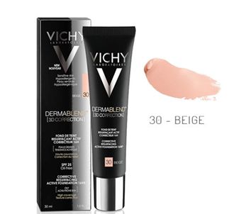 Vichy Dermablend 3D Correction SPF25 Oil-Free Foundation Beige 30 30ml