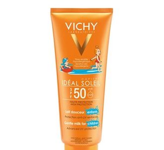 Vichy Ideal Soleil SPF 50+ Солнцезащитное молочко для лица и тела для детей 300 мл
