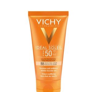 Vichy Ideal Soleil Tinted Dry Touch Face Fluid Spf 50 50 мл