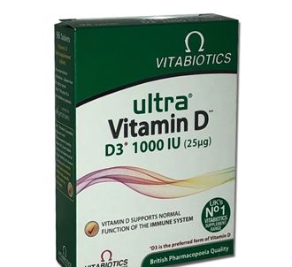 Vitabiotics Ultra Vitamin D D3 1000 МЕ 96 таблеток
