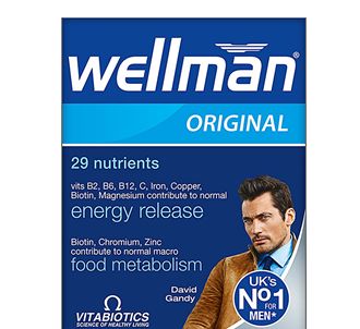 Vitabiotics Wellman Original 30 таблеток (SKT:12/2022)