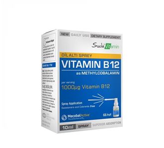 Витамин B12 Витамин B12 сублингвальный спрей 10 мл