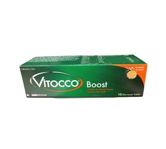 Vitocco BOOST Витаминно-минеральные таблетки 15 шипучих таблеток